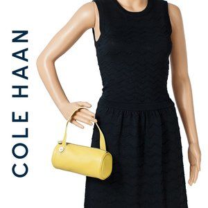 Cole Haan Yellow Mini Roll Village Collection Bag